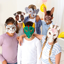 Kindermasken-Set Tiere