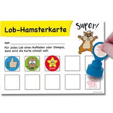 Lob-Hamsterkarte
